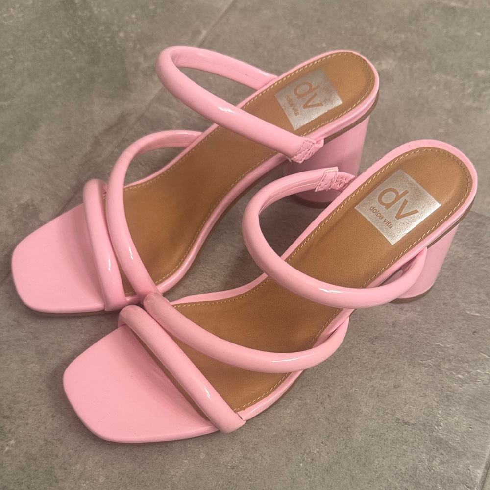 DV by Dolce Vita Blush Strappy Heels